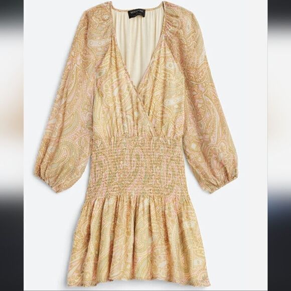 Minkpink + Revolve Catalina Mini Dress in Multi Print Size‎ XL - Picture 4 of 11